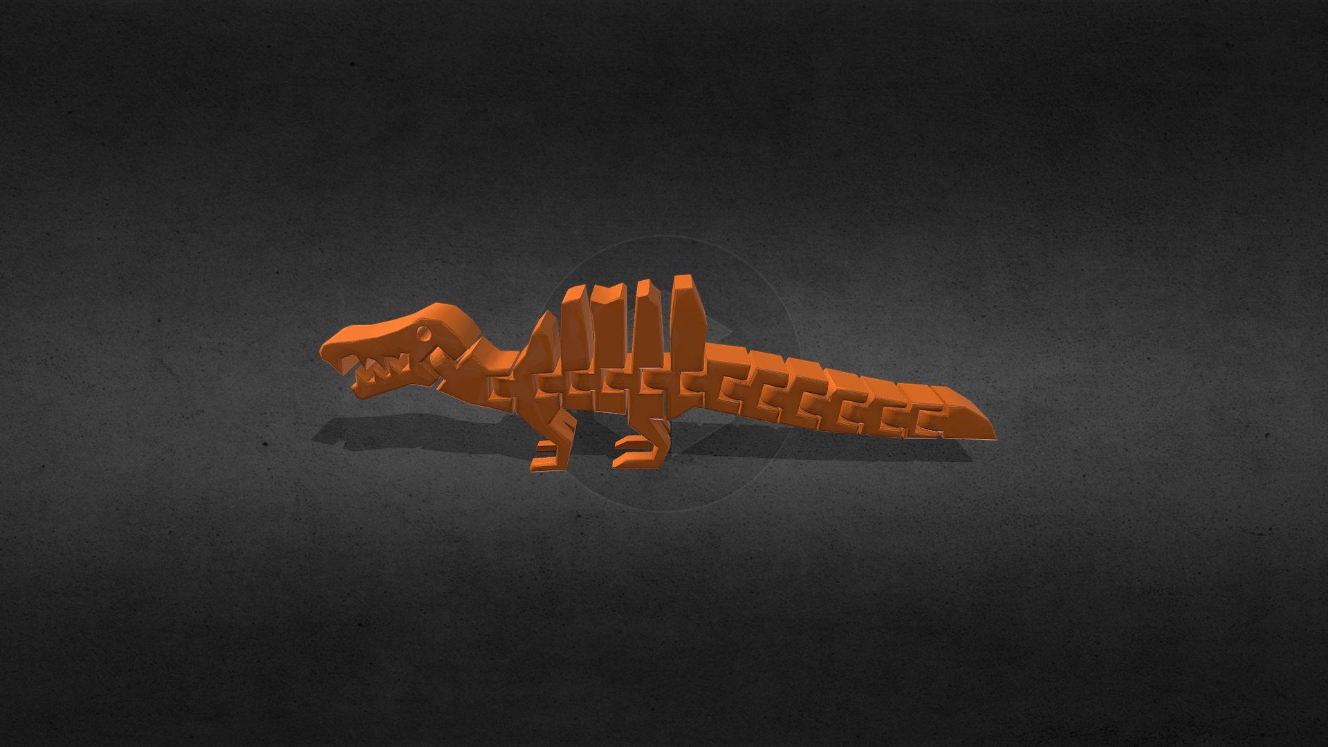 Spino dino spinosaur dinosaurus flexible