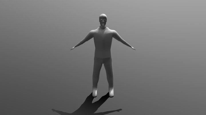 Human Male Model! 3D Model