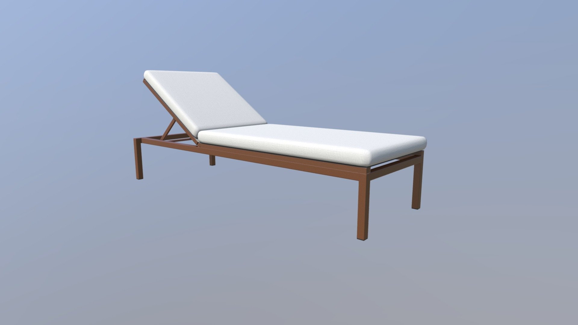 Kettal Stackable Deckchair — Sketchfab embed 3D viewer