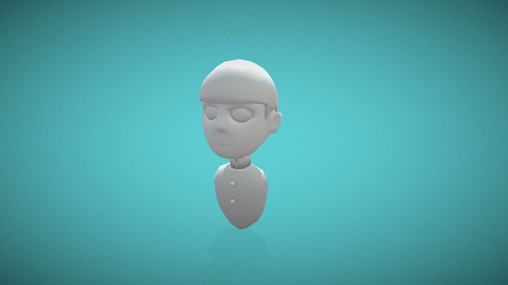 Sculp_Calvin 3D Model