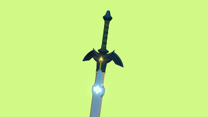 Zelda - Master Sword 3D Model