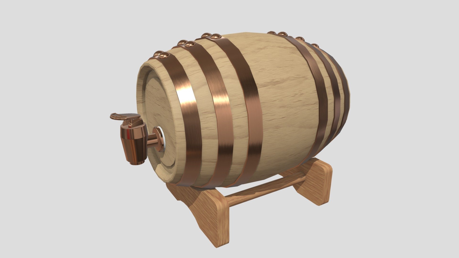 Whiskey Barrel - Textured