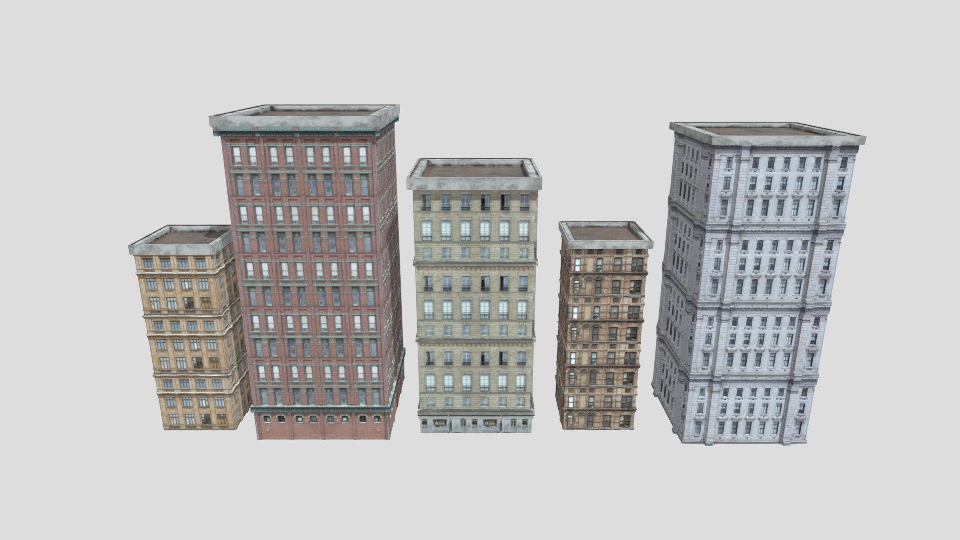 Buildings — Sketchfab embed 3D viewer