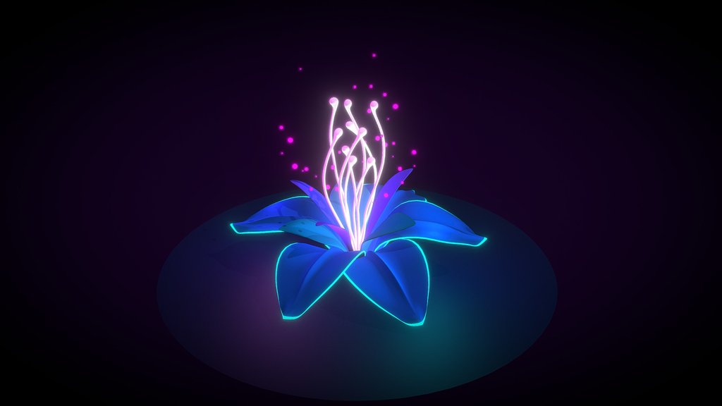 Glowing Flower