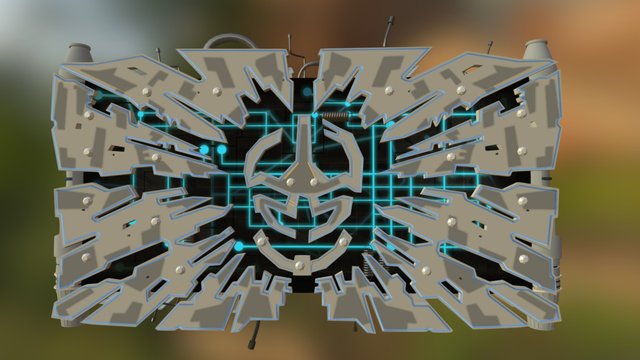 Hyper Driver Gen Fanart 3D Model