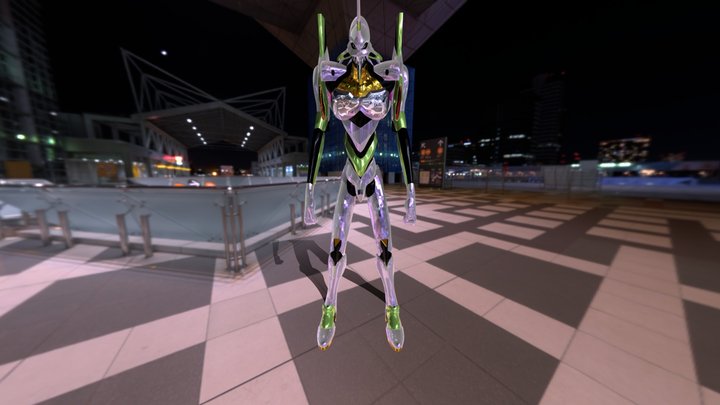 Neo Genesis Evangelion Unidad 01 3D Model