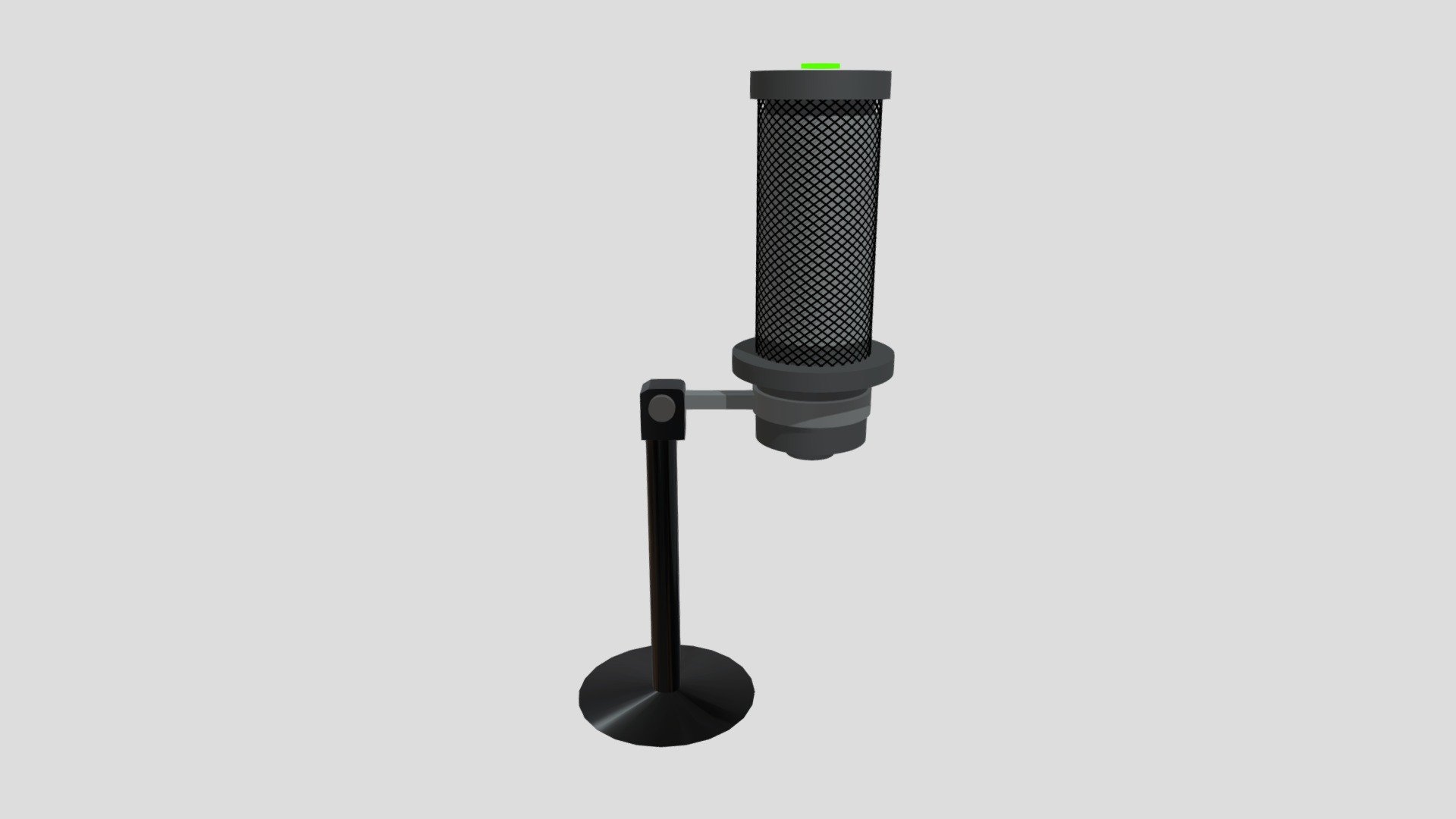 Microphone - Download Free 3D model by ioduxs [f260b07] - Sketchfab
