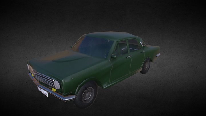 Gaz24 3D Model