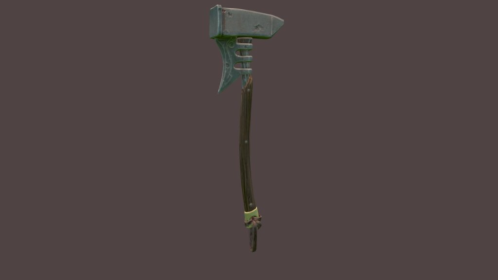 Skullsplitter_Diffuseonly - 3D model by coffeeoutlaw [f26123d] - Sketchfab