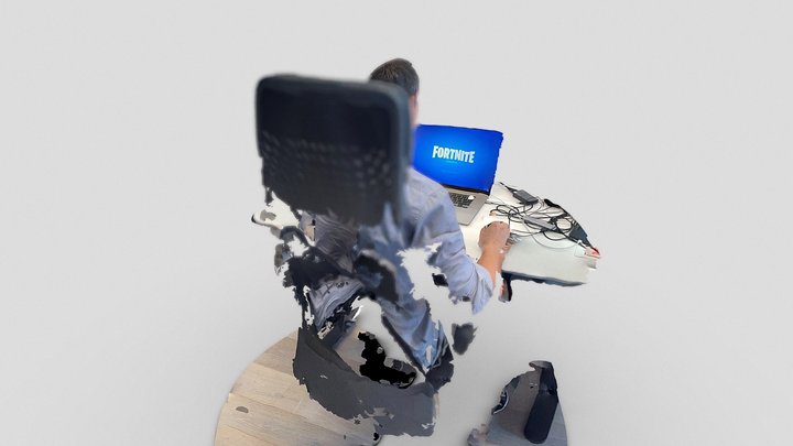 Day 266: PA playing Fortnite – Gratis 3D-model STL