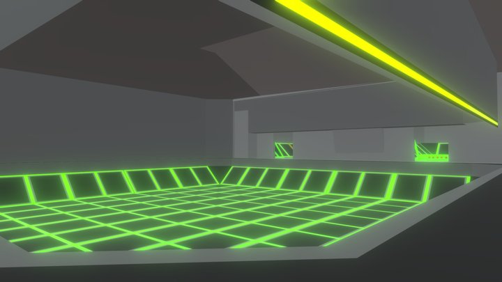 Sky Is Falling Trampoline Zone – Modello 3D gratuito STL