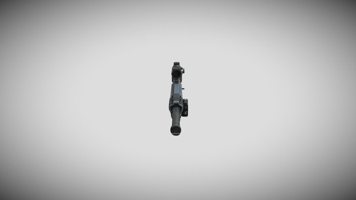 Mech Nuggets Gun 3D Model