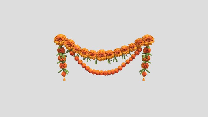 Flower Deccor 3d model