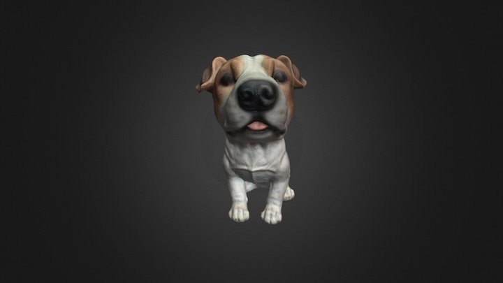 Dog - Jack Russel 3D Model