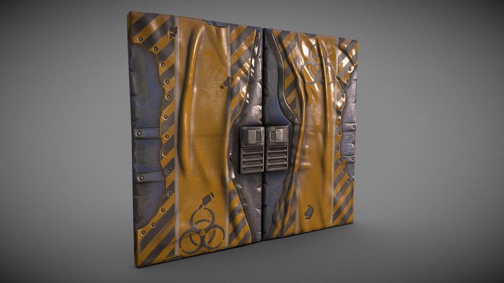 Bio Integrity Double Door 3D Model
