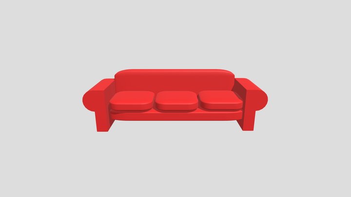sofa (1) 3D Model