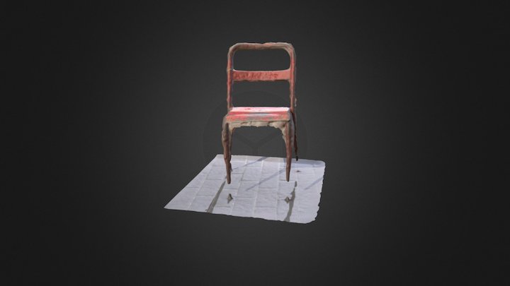 Red Chair 3D Model