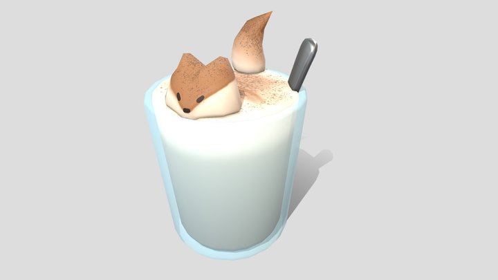 Catpuccino! 3D Model