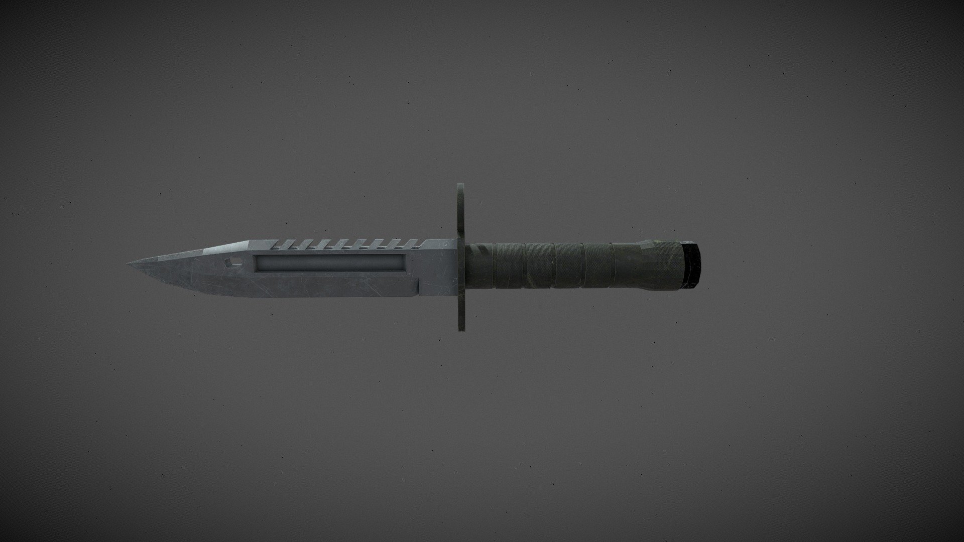 Leon's Knife - 3D model by Bernard_Sokolowski [f26530d] - Sketchfab