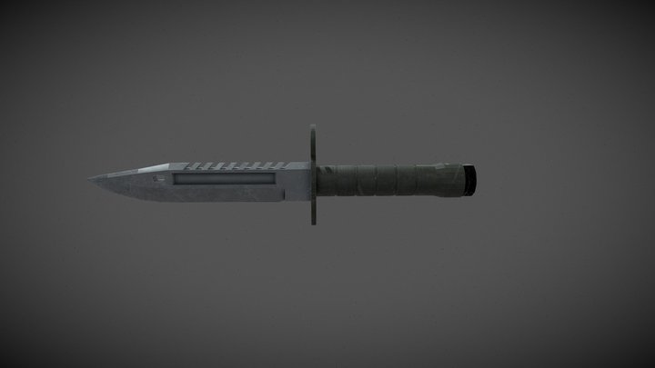 Leon's Knife 3D Model