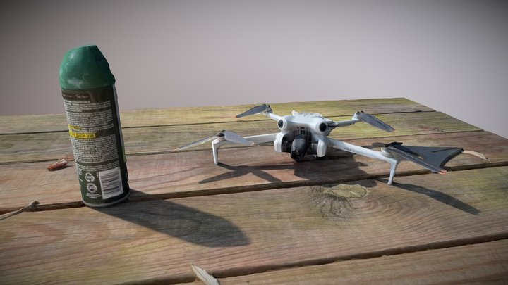 Dji Mini 4 Pro 3D Model