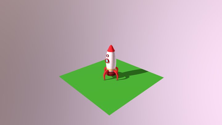 Rocket 3D Model