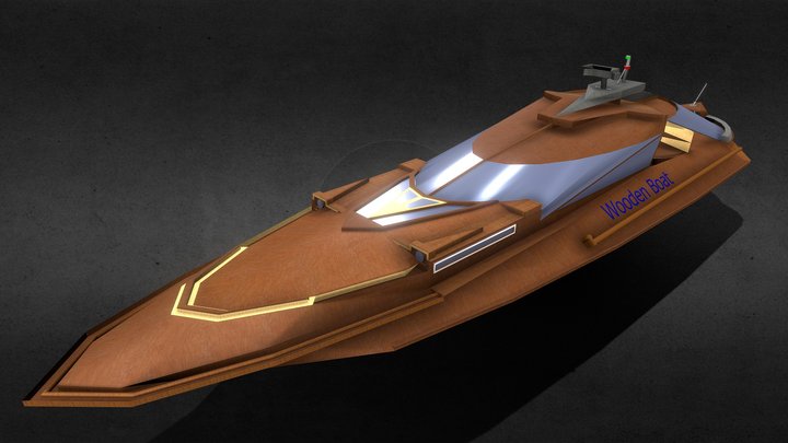 Boat 3D Model