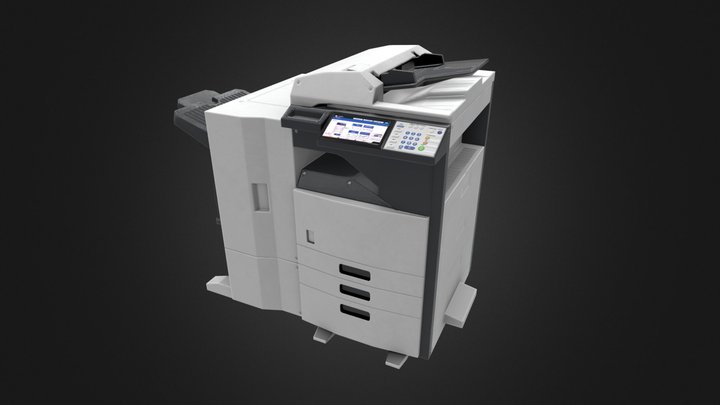 Copy Machine 3D Model