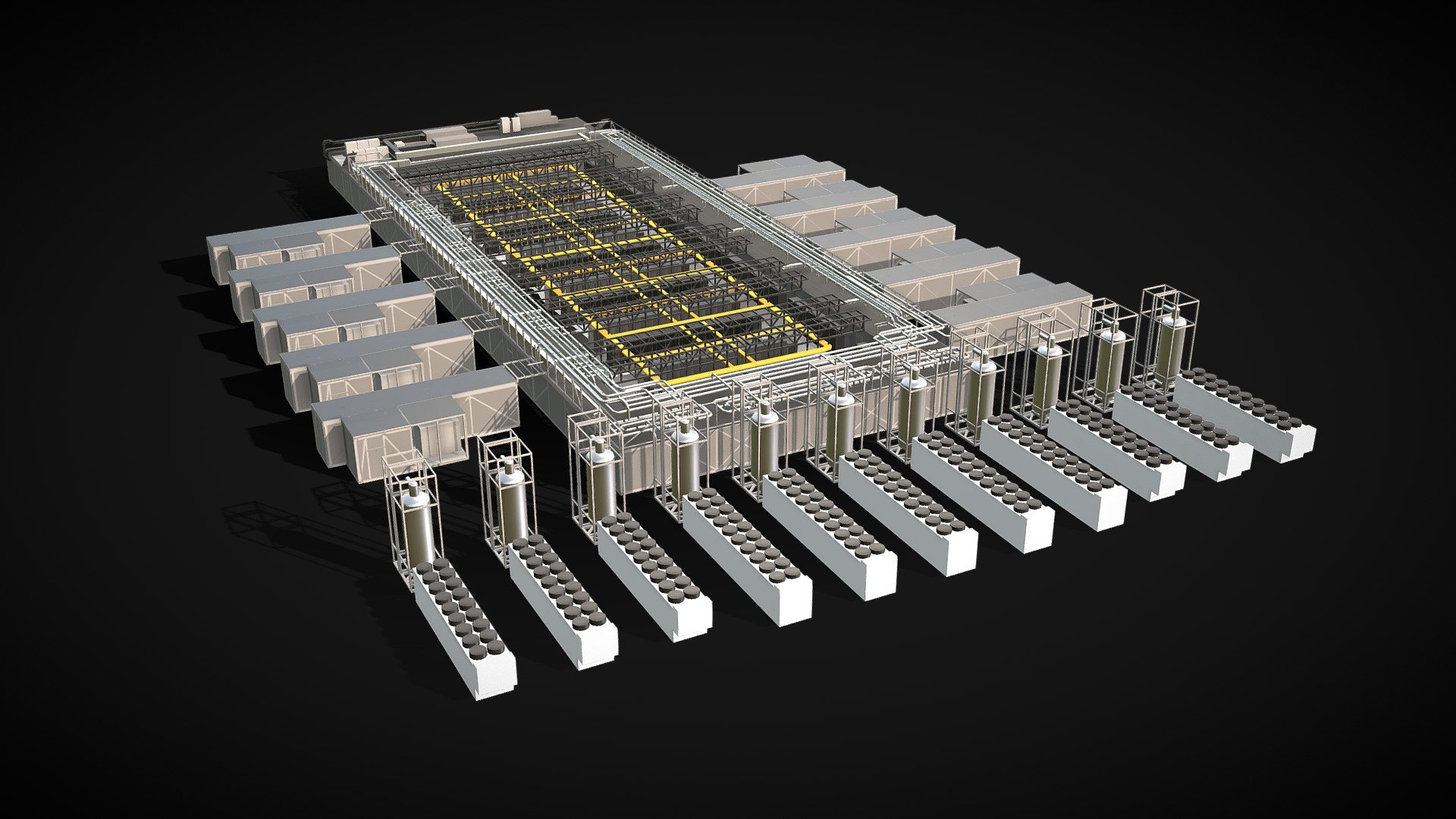 Vertiv™ OneCore: AI-ready Data Center — Sketchfab embed 3D viewer