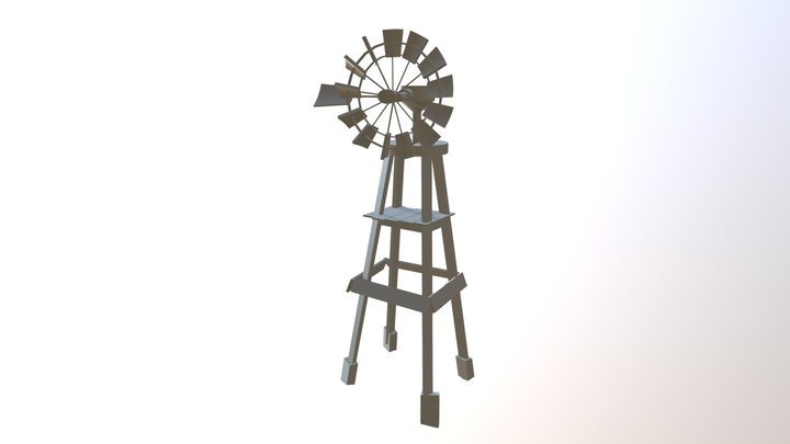 Assignment4 Windmill Prop Ngoka 3D Model
