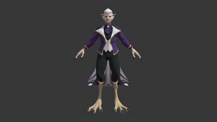 Pride Character Sculpt 3D Model