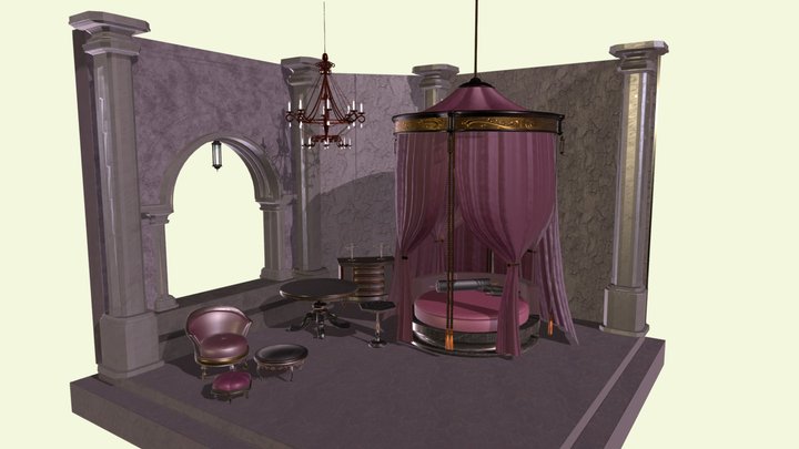 canopy scene 3D Model