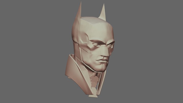 The batman head model 3D Model