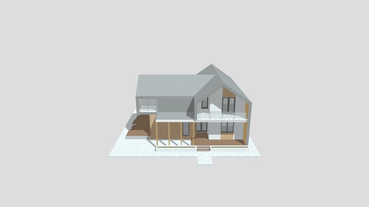 House "Bergen" @ Archideax 3D Model