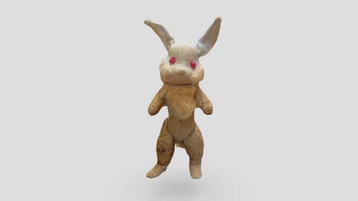 ウサギ（大） 3D Model