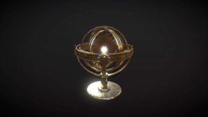 Astrolabe 3D Model