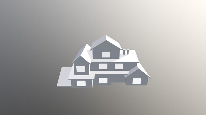 Hello Neighbour Prototype House 3D Model