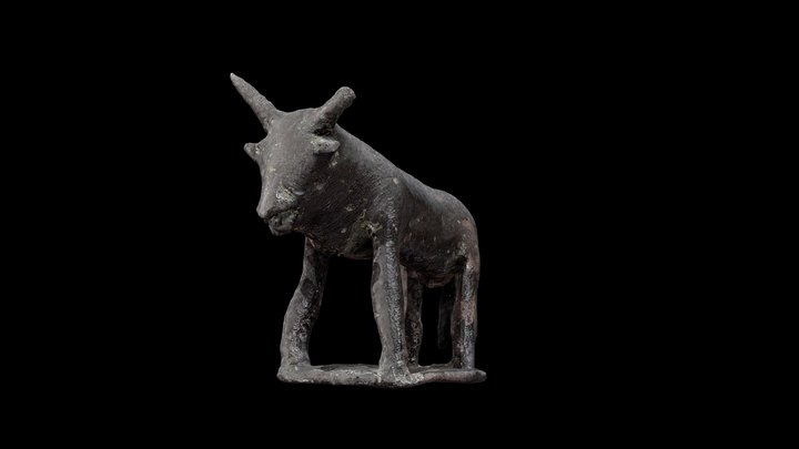 Figurilla zoomorfa de Rocaspana (Castillonroy) 3D Model