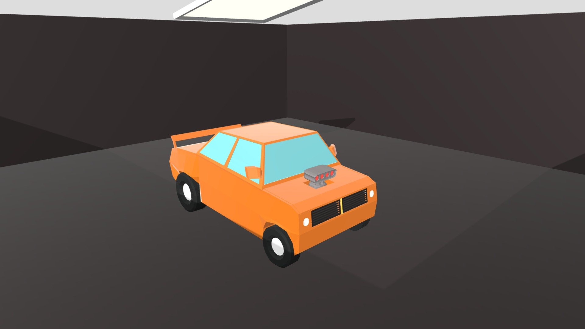 Racing car — Sketchfab embed 3D viewer