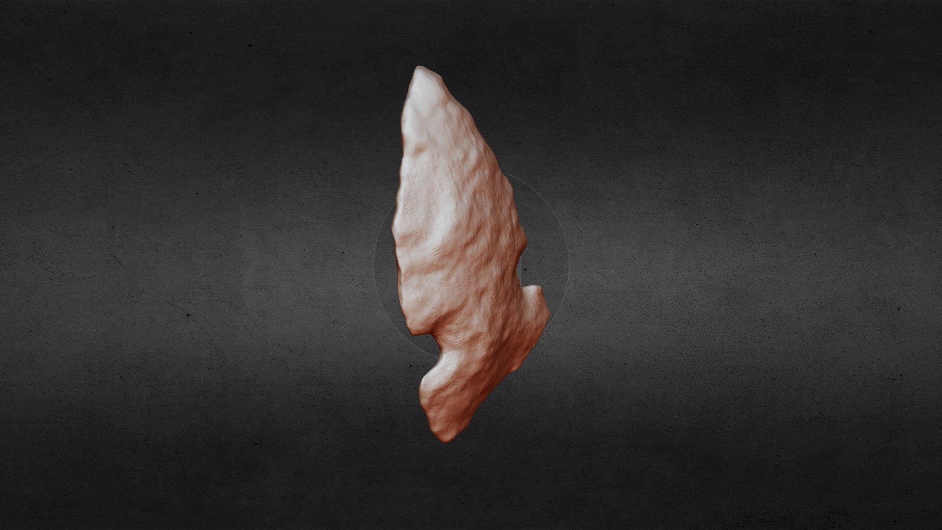 2004.002.2507 side-notched projectile point - 3D model by Robert ...