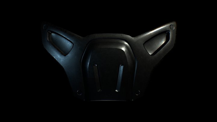 Mask mid poly – Kostenloses 3D-Modell STL