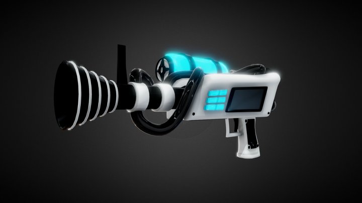 Hyper Nova Pump Gun 3D Model