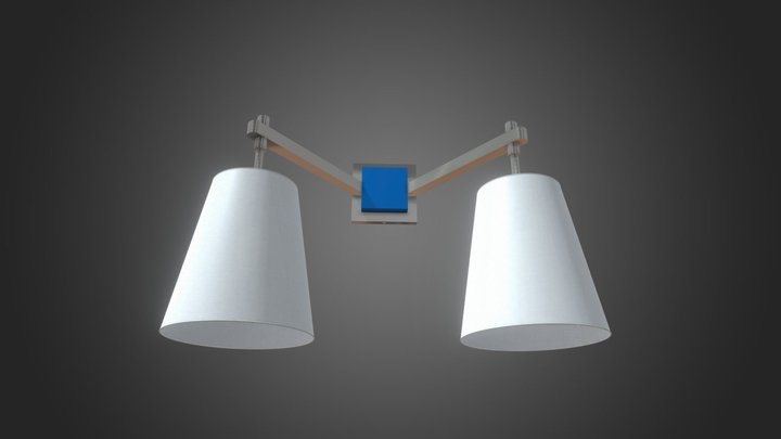 Custom Wall Sconce 3D Model