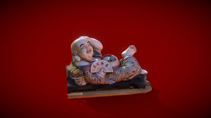 Buddha Sculpture (3d scan) 3D Model