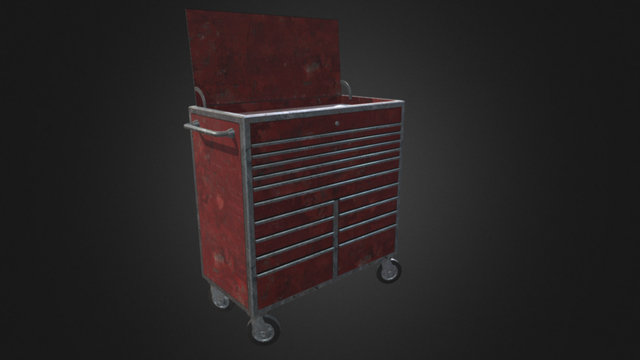 PV3D - Tool Chest 3D Model