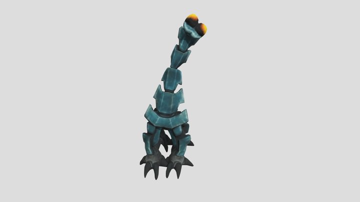 space goat from goat simulator 3D Model