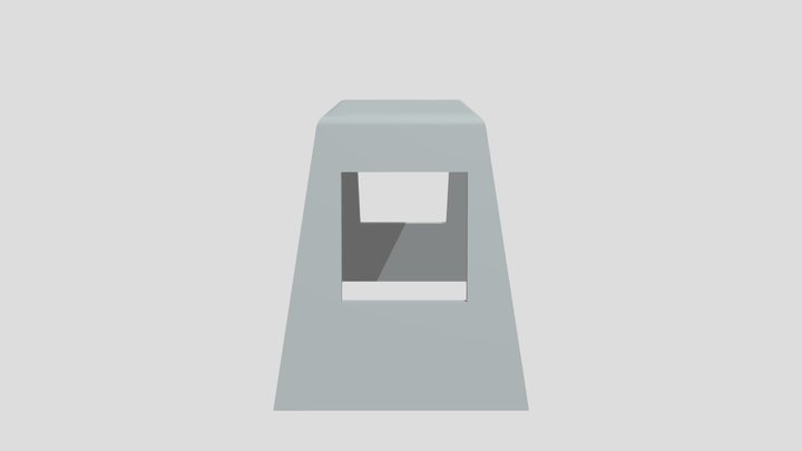A simple chair 3D Model
