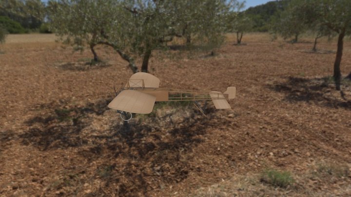 Bleriot XI 3D Model