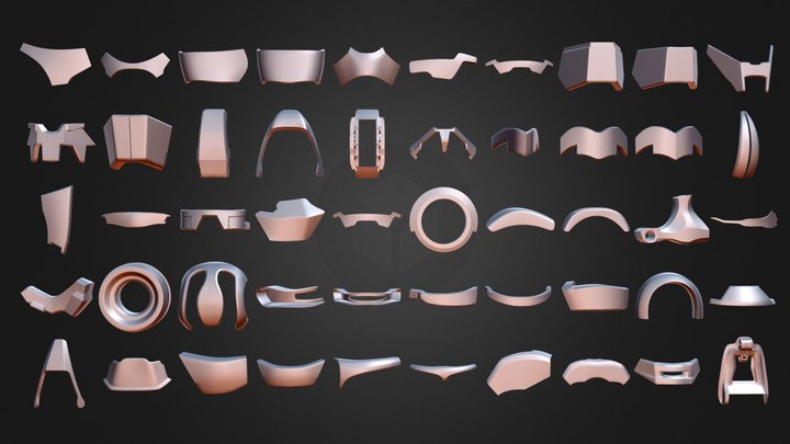 Plate 3D models - Sketchfab