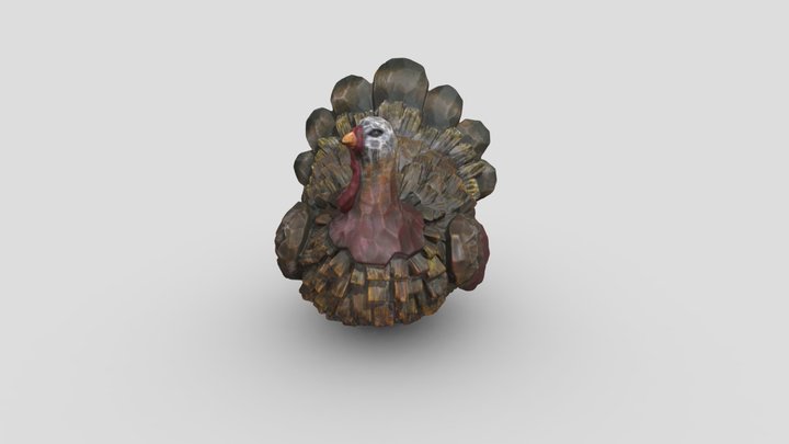 Turkey 3D Model